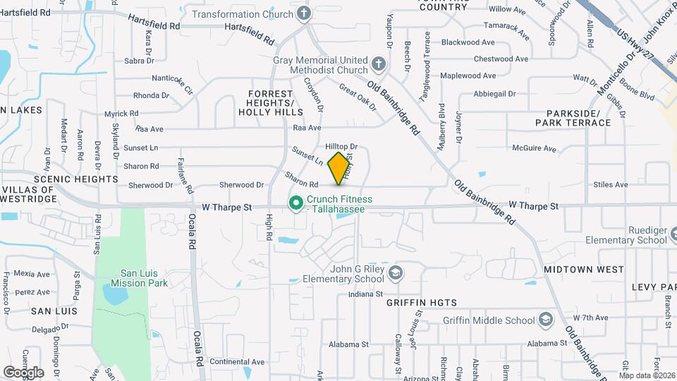 1501 Sharon Rd Map and Location Details