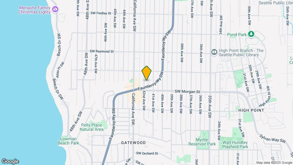 6332 42nd Ave SW Mapa y Detalles de la Ubicación