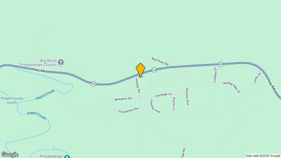 23020 Hisega Rd Map and Location Details