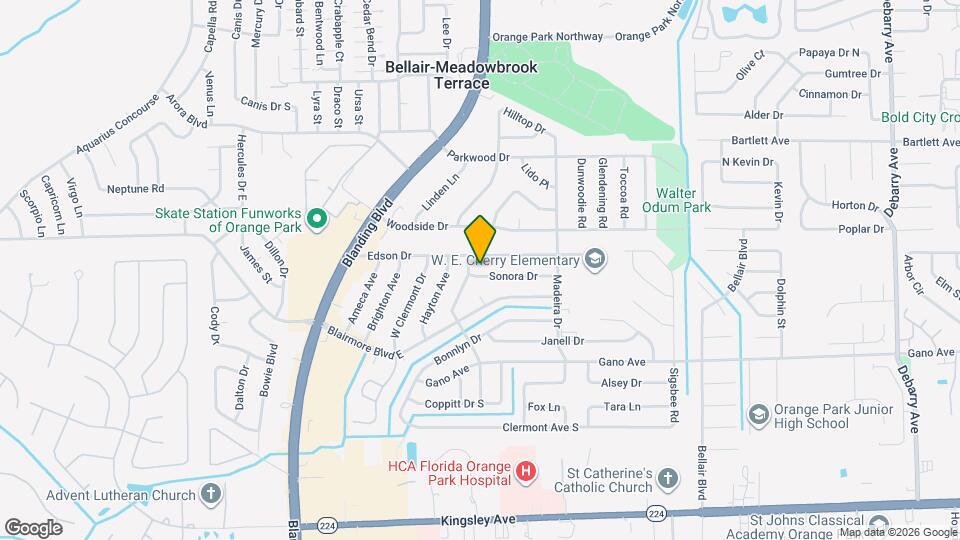 307 Sonora Dr Map and Location Details