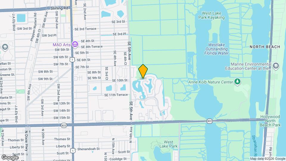 1077 SE 6th Ave Map and Location Details