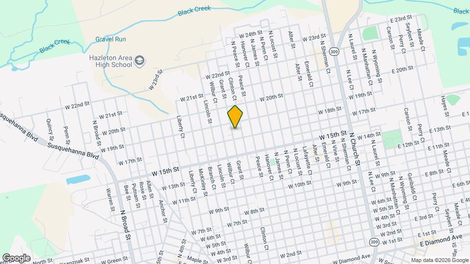 865 Grant St, Unit 1st Floor South Map and Location Details