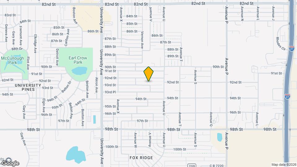 2204 93rd St Map and Location Details