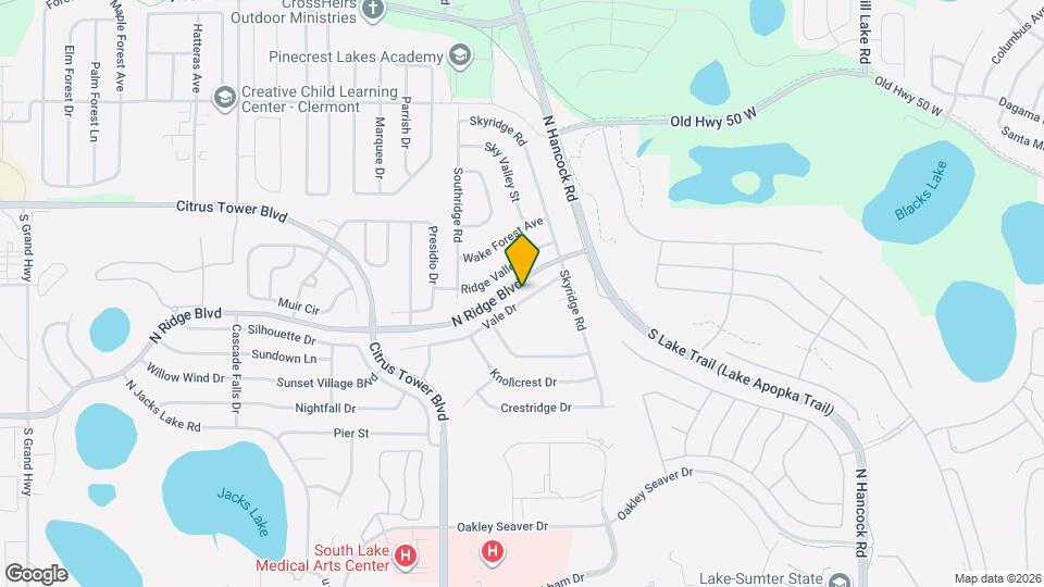 1888 Vale Dr Mapa y Detalles de la Ubicación