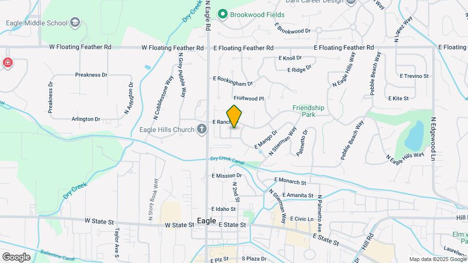 714 N Beachwood St Map and Location Details