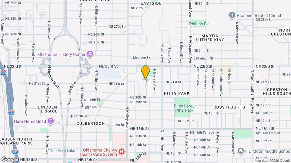 2201 Glen Ellyn St Map and Location Details
