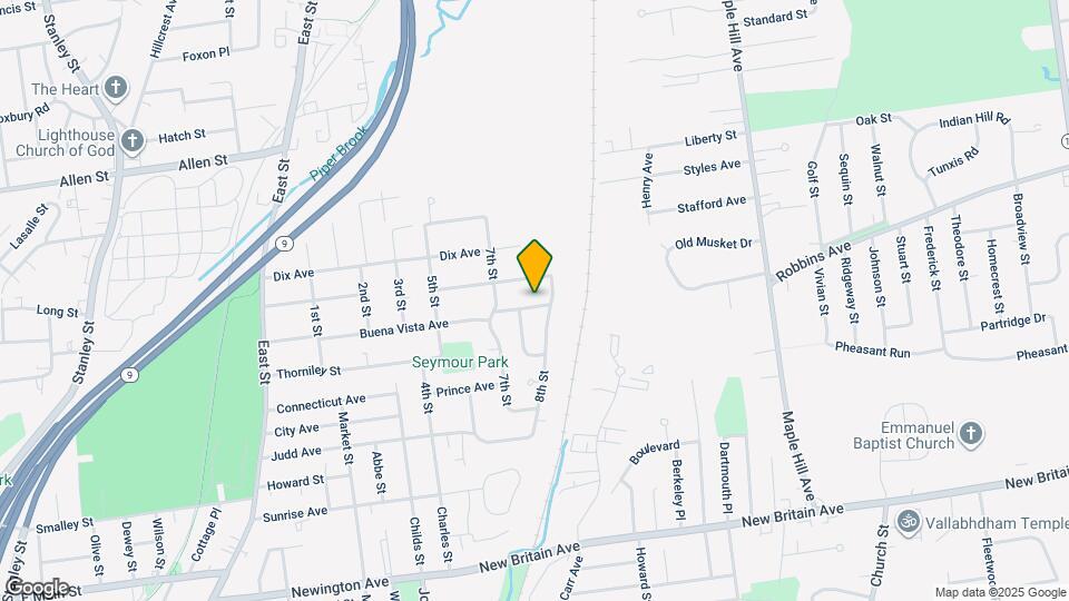 208 Buena Vista Ave Map and Location Details