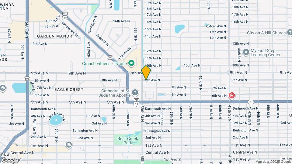 5718 8th Ave N Map and Location Details