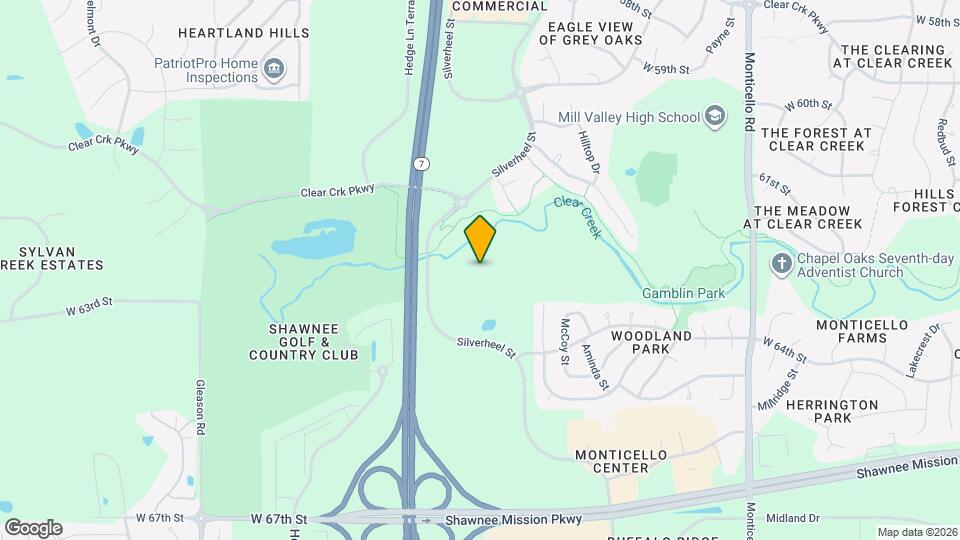 Harmony at Clear Creek Map and Location Details