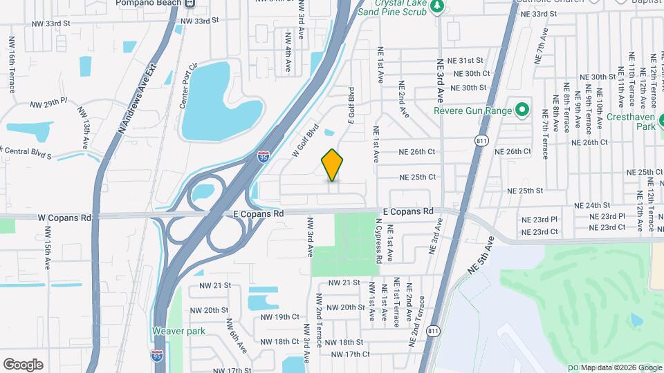 2520 NW 2nd Dr Map and Location Details