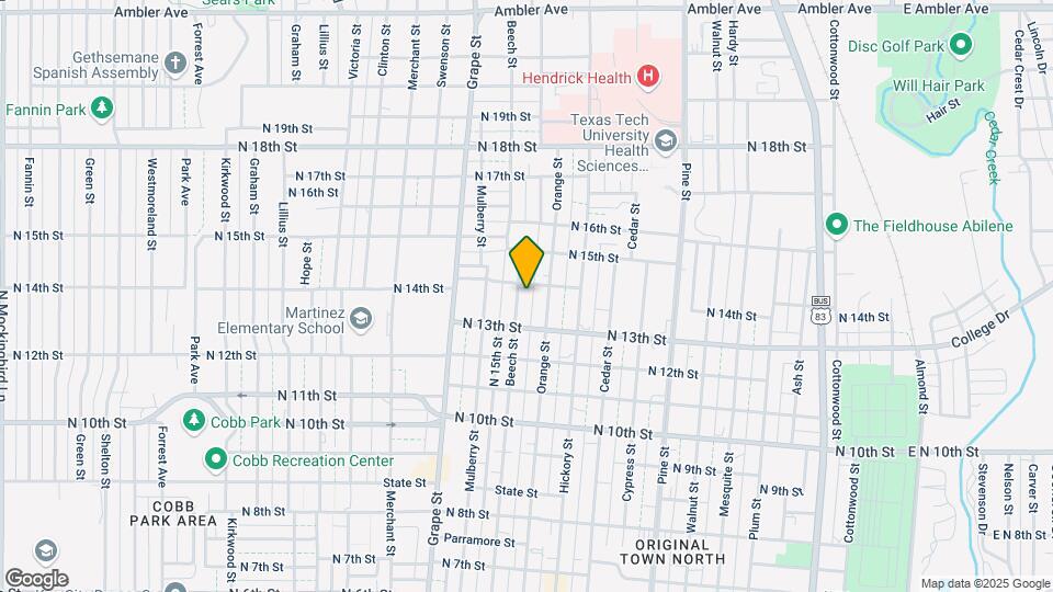1357 Beech St Map and Location Details