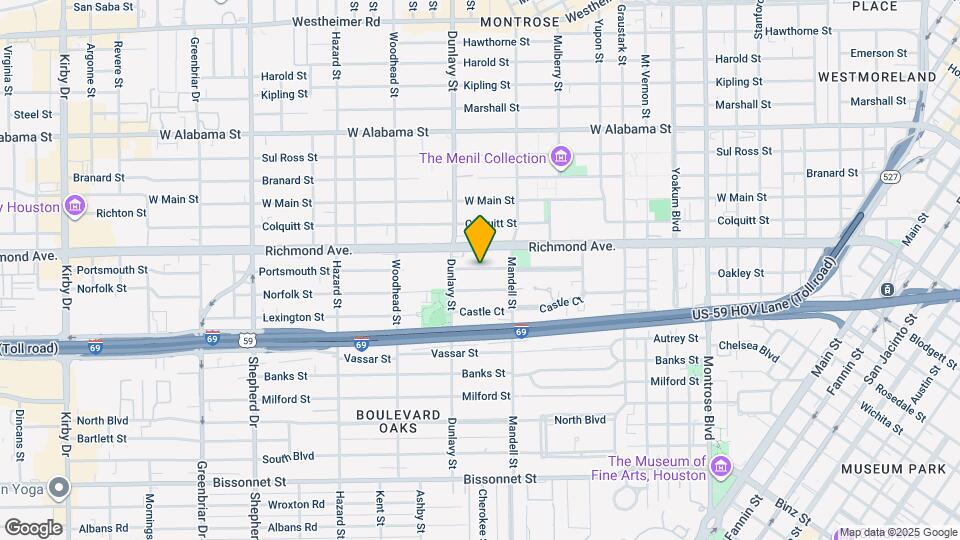 1631 Bonnie Brae St Map and Location Details