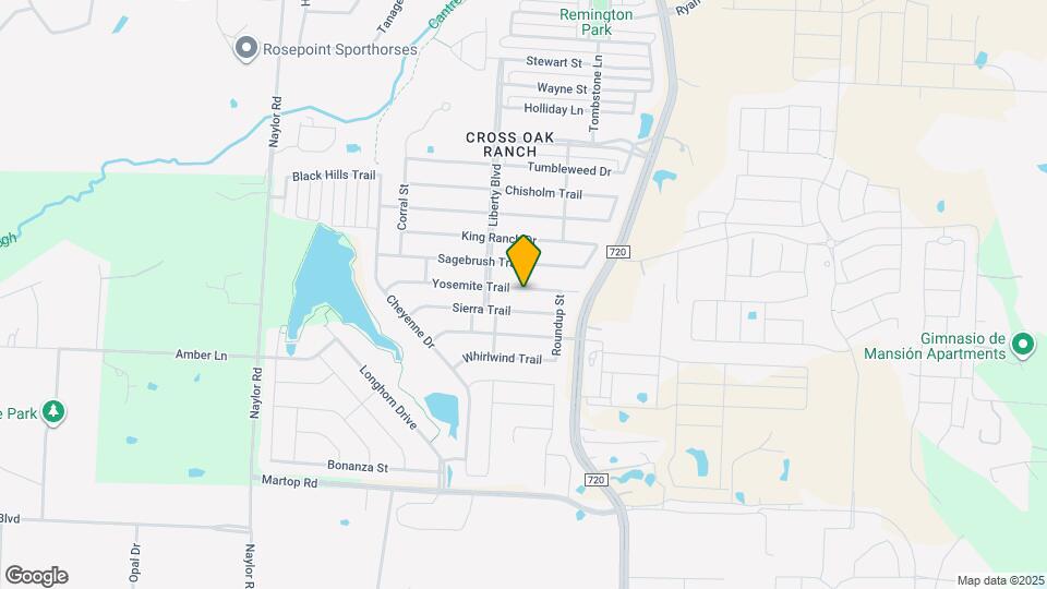 8828 Yosemite Trail Map and Location Details