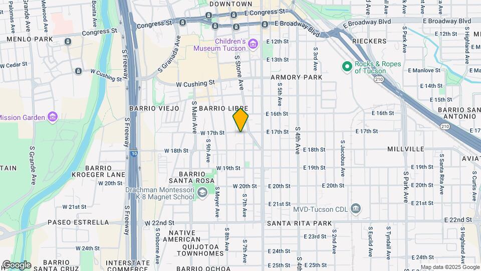 718 S 7th Ave Map and Location Details