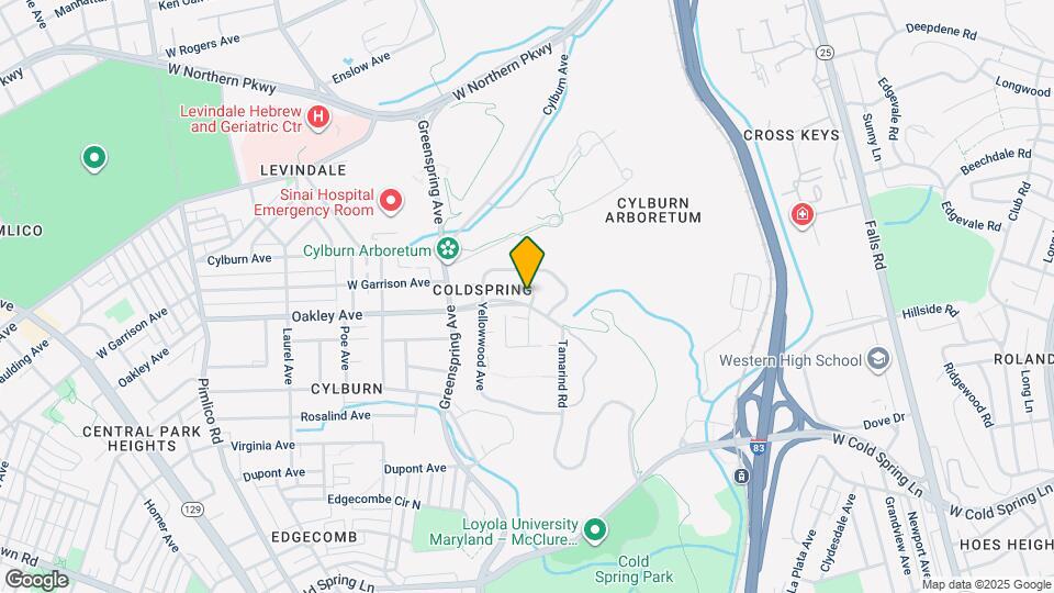 5000 Woodlands Glen Rd Map and Location Details