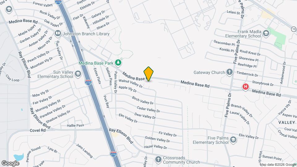 6707 Dragon Creek Map and Location Details