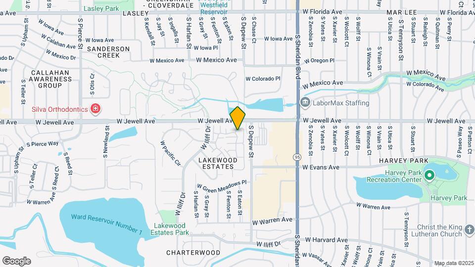 5745 W Atlantic Pl Map and Location Details