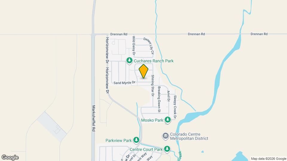 9534 Sand Myrtle Dr Mapa y Detalles de la Ubicación