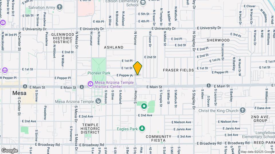 33 N Horne Mapa y Detalles de la Ubicación