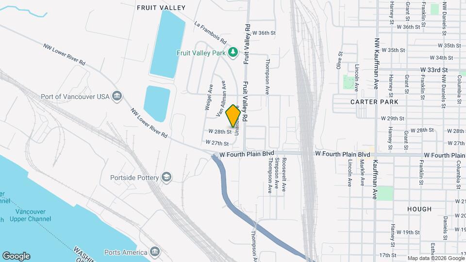 2102 W 28th St Map and Location Details