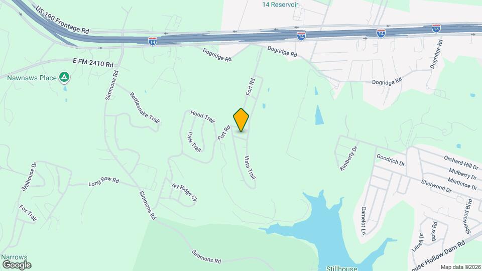 607 Parkfield Ln Map and Location Details