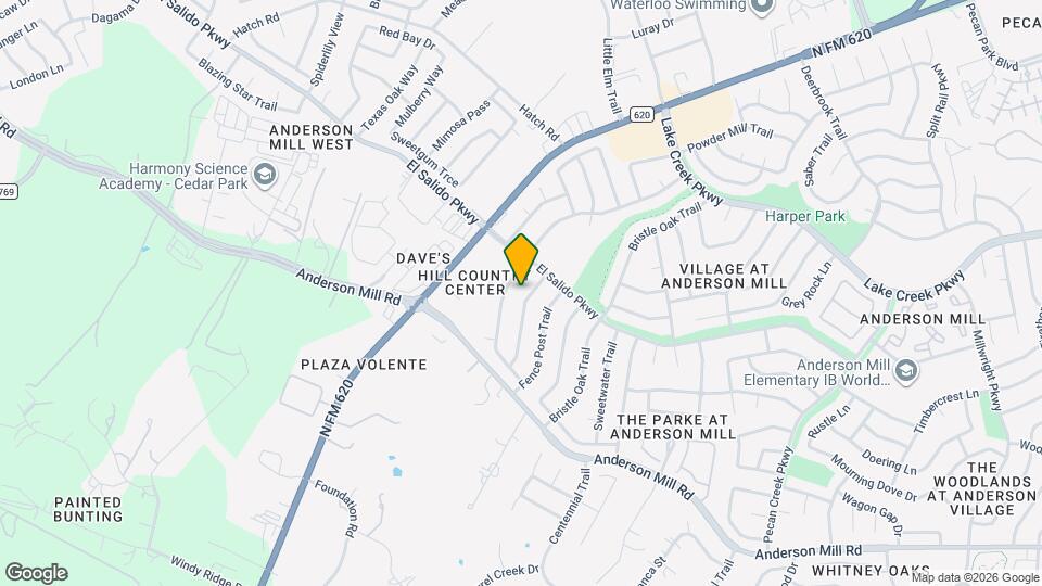 11706 Birchbark Trail Map and Location Details