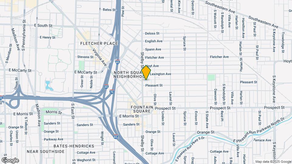1112 Pleasant St Map and Location Details