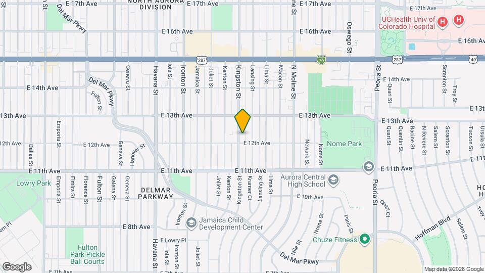 1216 Kingston St, Unit 1617-02 Map and Location Details