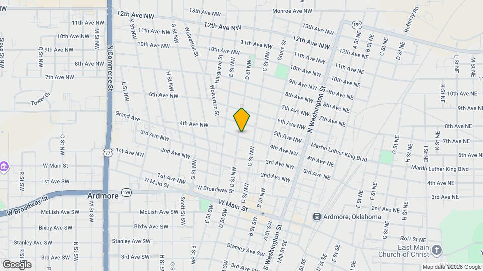 402 D St NW Map and Location Details