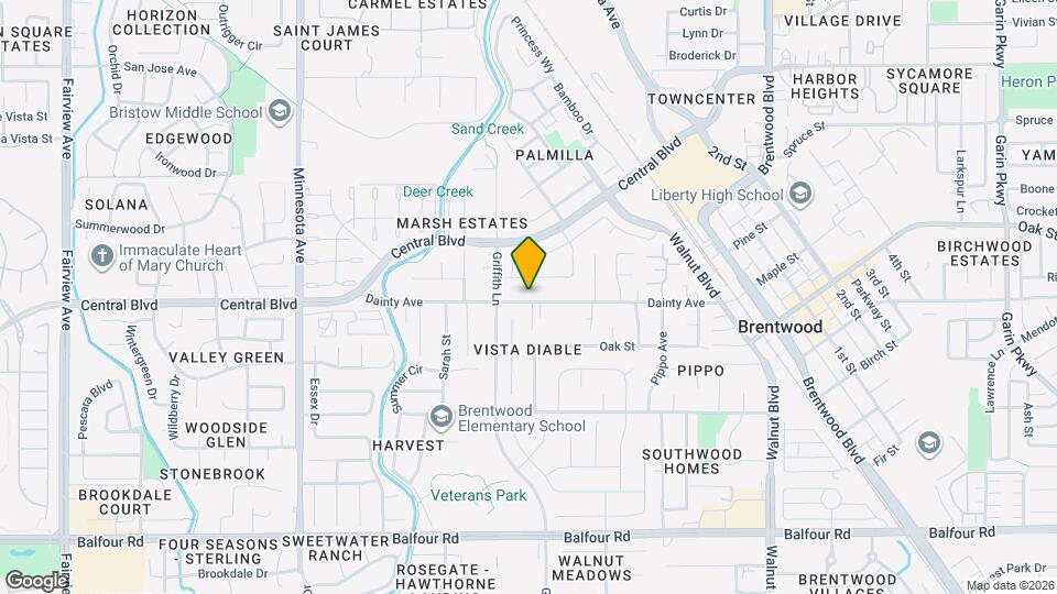 967 Dainty Ave Map and Location Details