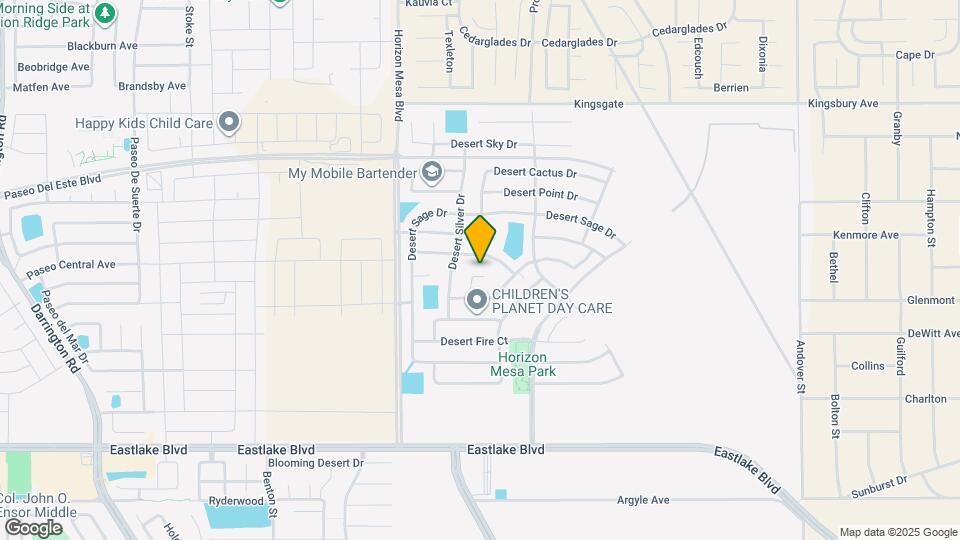 757 Desert Star Dr Map and Location Details