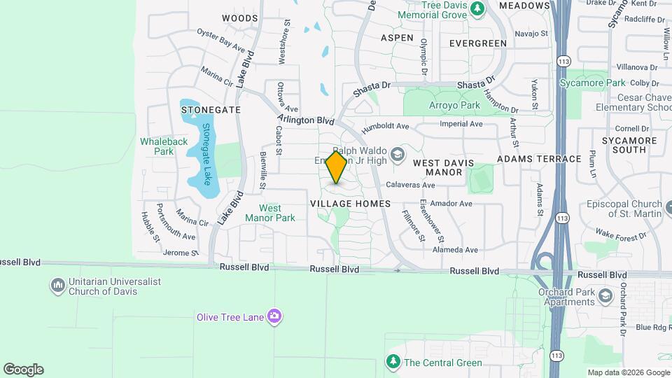 2514 Overhill Ln Map and Location Details