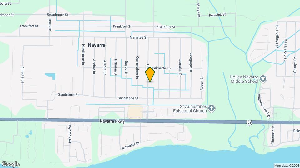 1922 Coral St Map and Location Details