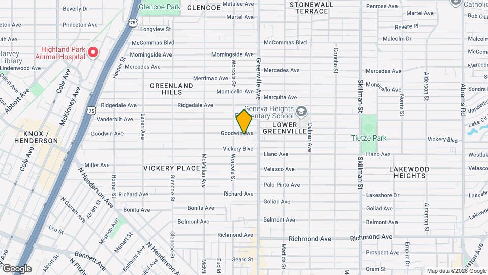 5618 Goodwin Ave Map and Location Details