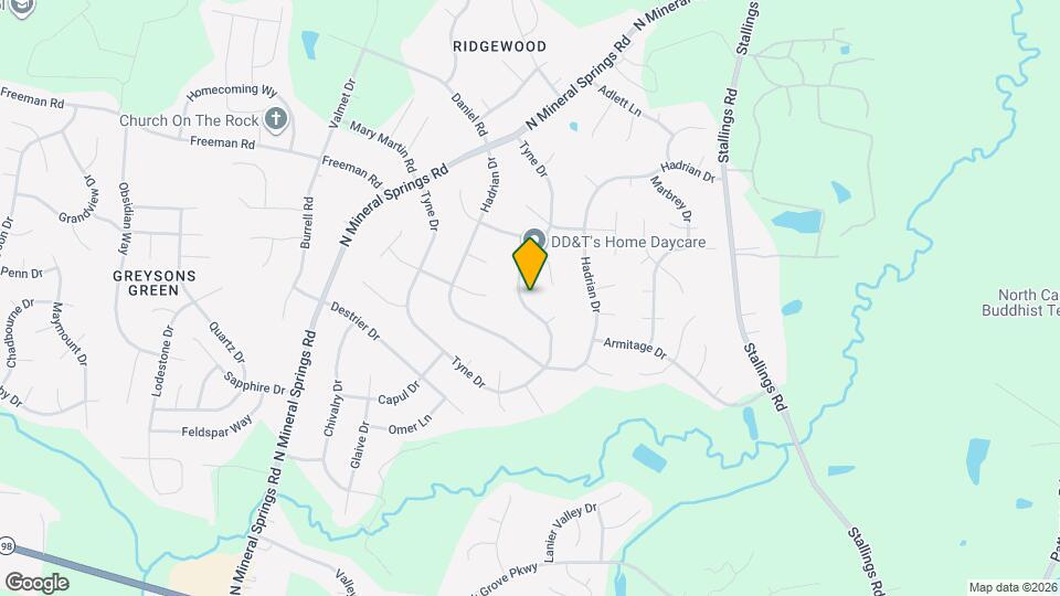 4610 Tyne Dr Map and Location Details