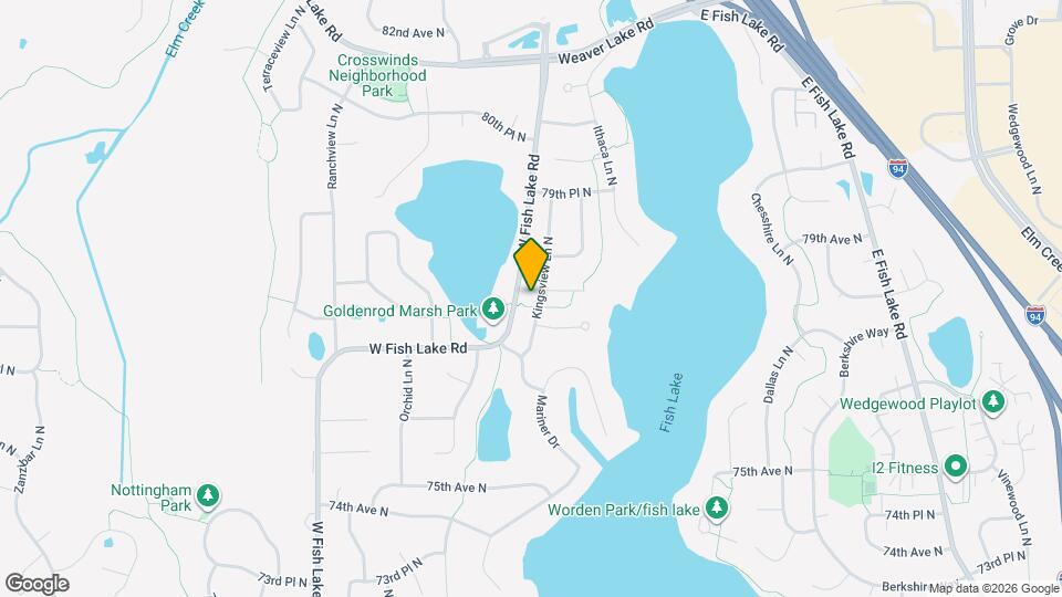 7783 Kingsview Ln N Map and Location Details