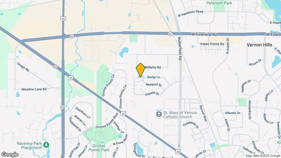 1260 Derby Ln Map and Location Details