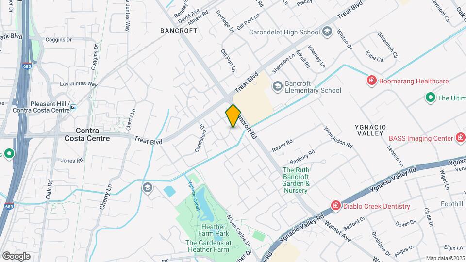 1952 Pomar Way Map and Location Details