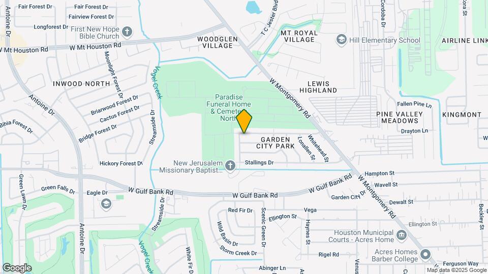 3325 McCrarey Dr Map and Location Details