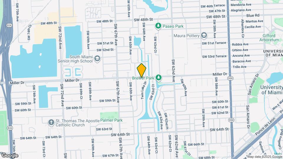 6420 Miller Dr Map and Location Details