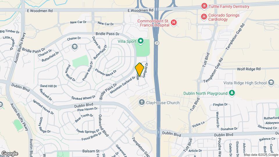 6965 Wood Lily Dr Map and Location Details
