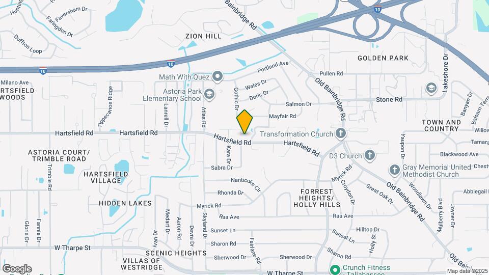 2403 Hideaway Ct Map and Location Details