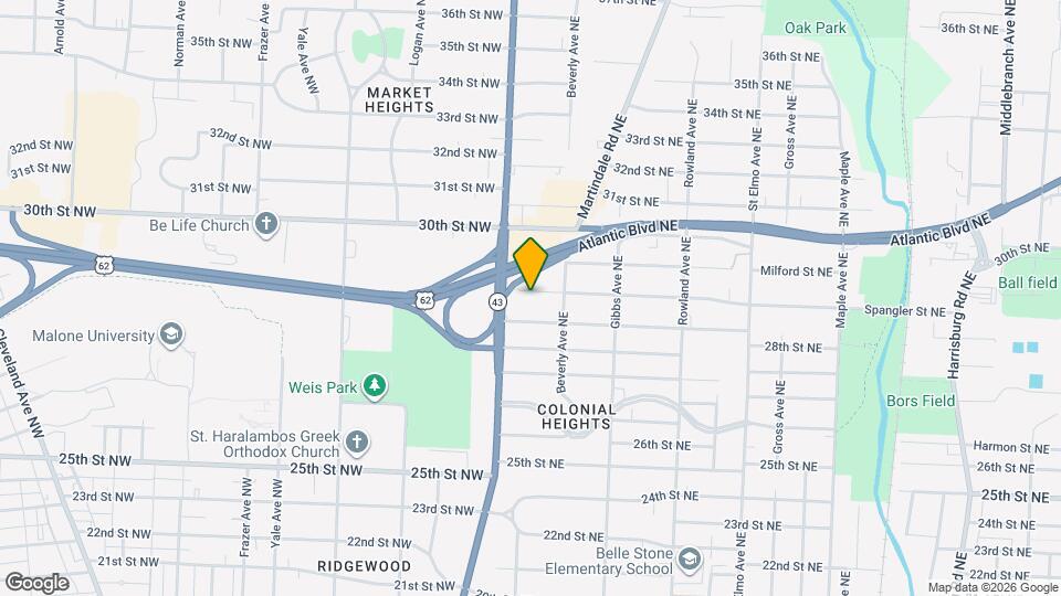 124 Spangler Rd NE Mapa y Detalles de la Ubicación