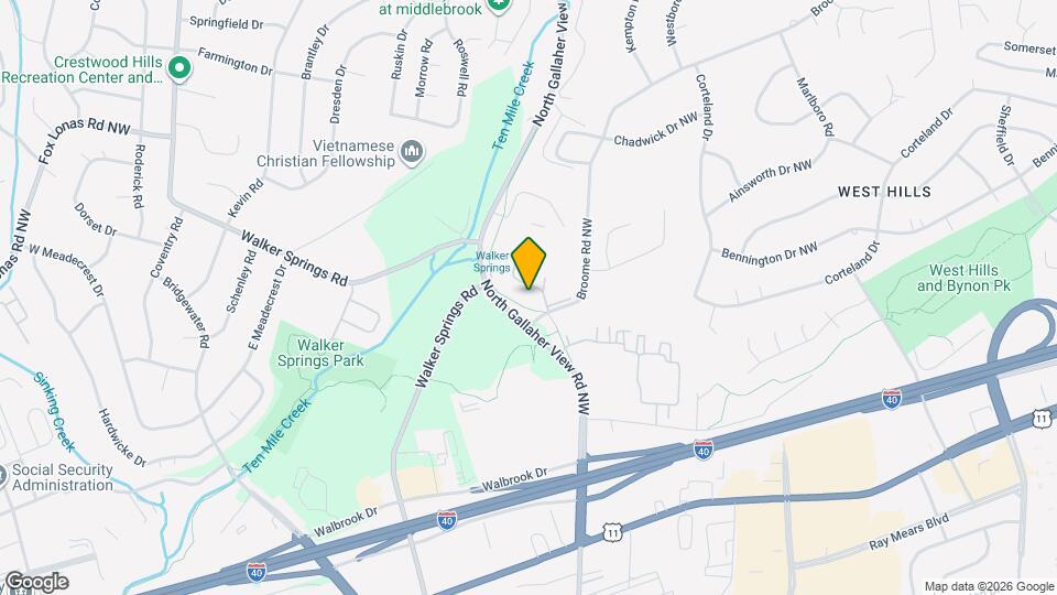 The Meridian Mapa y Detalles de la Ubicación