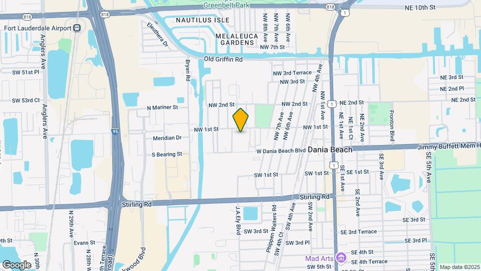 1100-1150 NW 1st St Map and Location Details