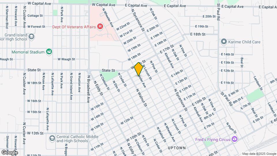 1514 N Wheeler Ave Map and Location Details