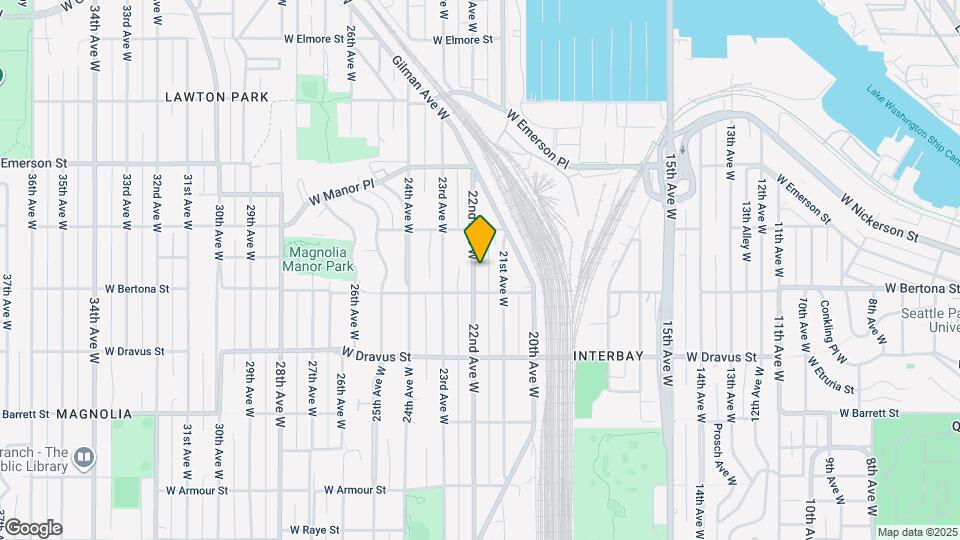 3422 22nd Ave W Map and Location Details