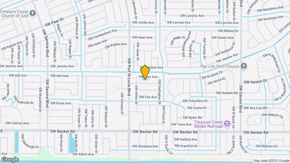 699 SW Hoffenberg Ave Map and Location Details