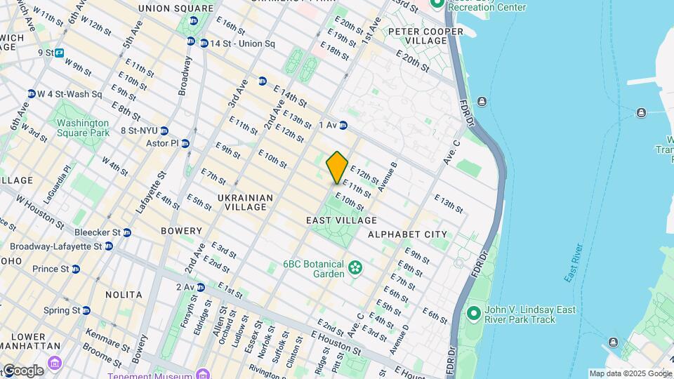 297 E Tenth St Map and Location Details