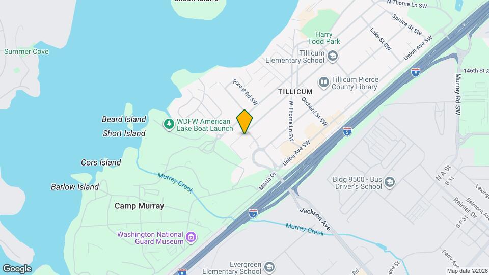 15501 Grant Ave SW Map and Location Details